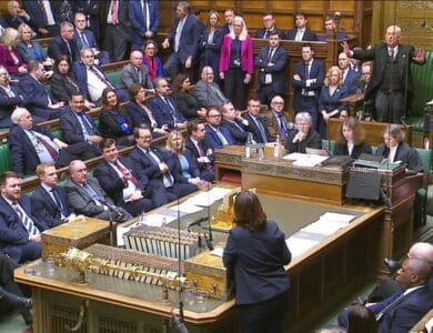 House of Commons in chaos during welfare reforms vote