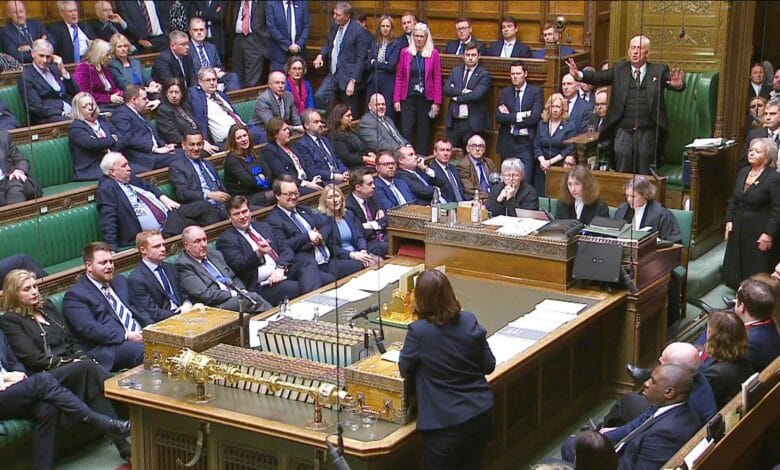 House of Commons in chaos during welfare reforms vote